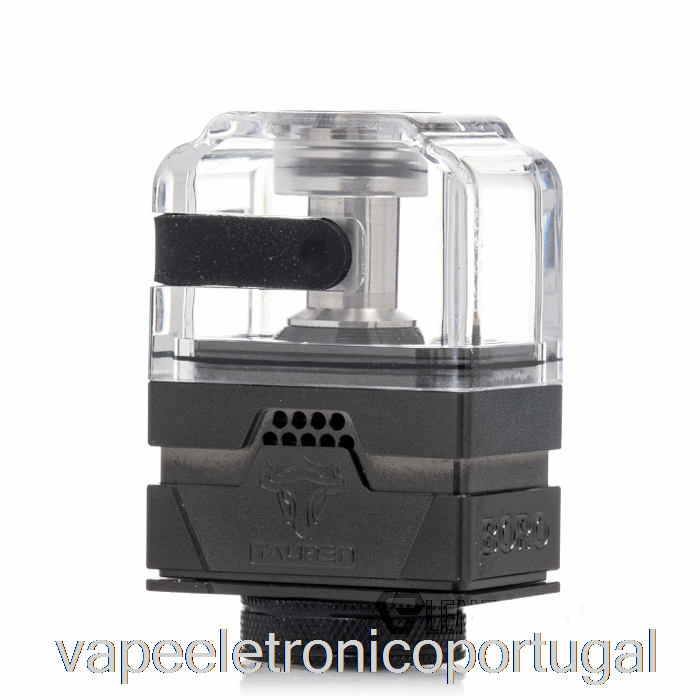Vape Eletrônico Thunderhead Criações Tauren Boro Tanque Gunmetal